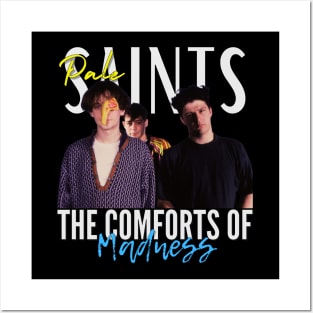 Pale Saints Vintage 1990 // The Comfots Of Madness Original Fan Design Artwork Posters and Art